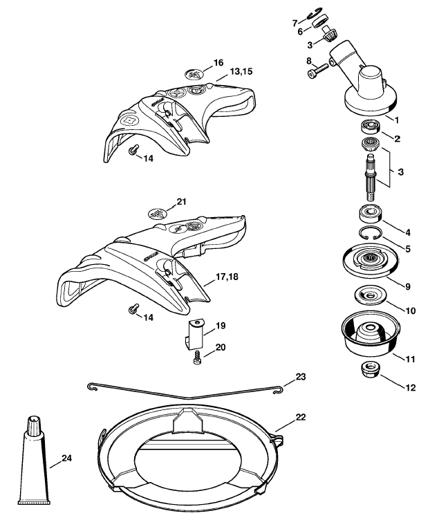 Gear head, Deflector