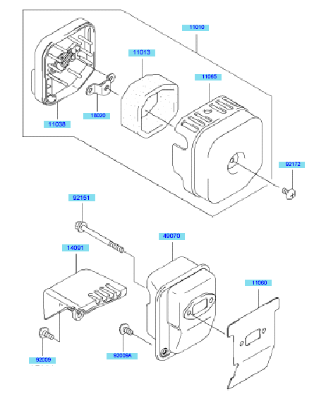 Air Filter & Muffler