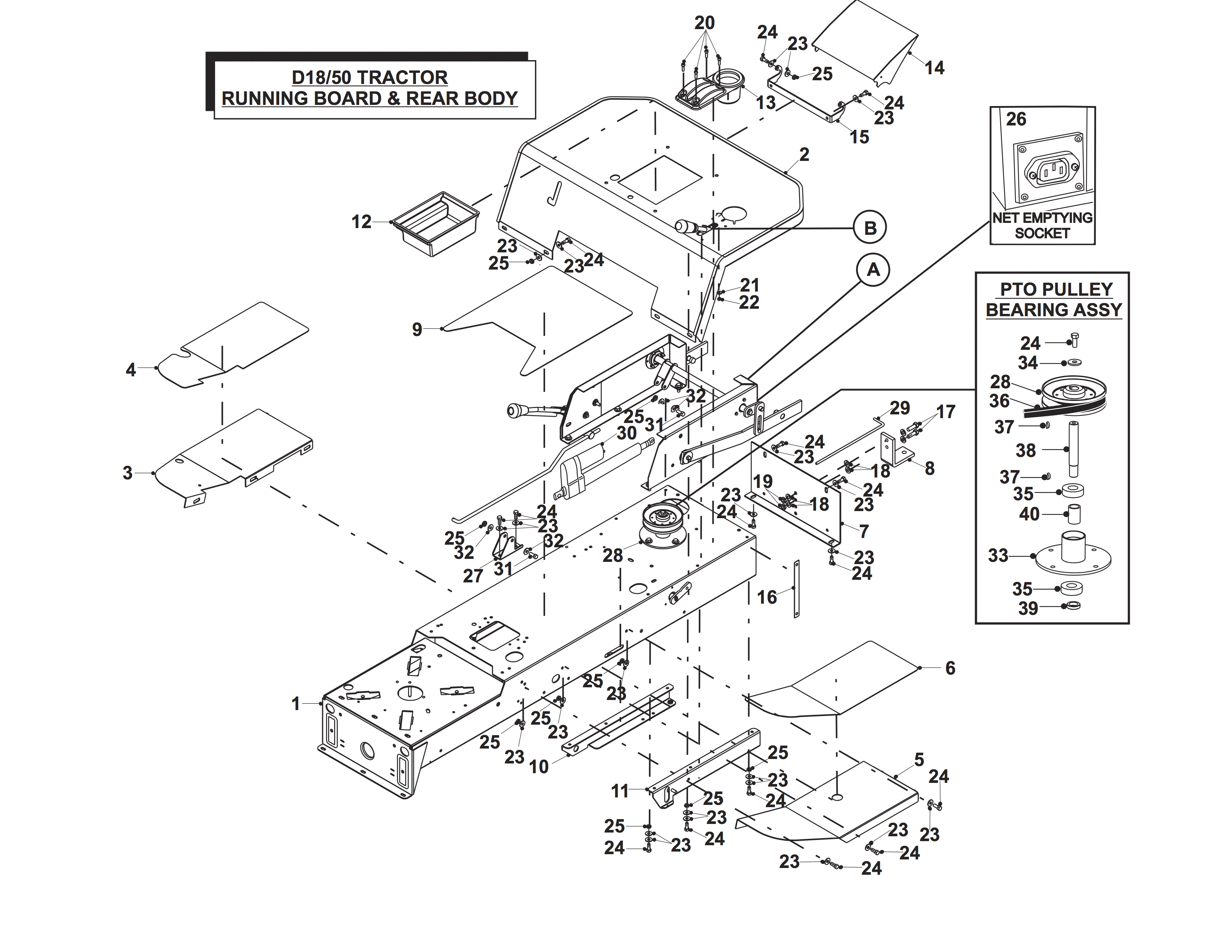 RUNNING BOARD & REAR BODY