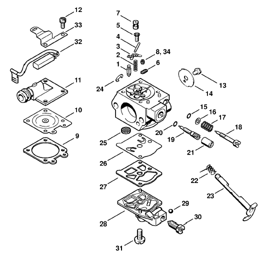 Carburetor WTE-1
