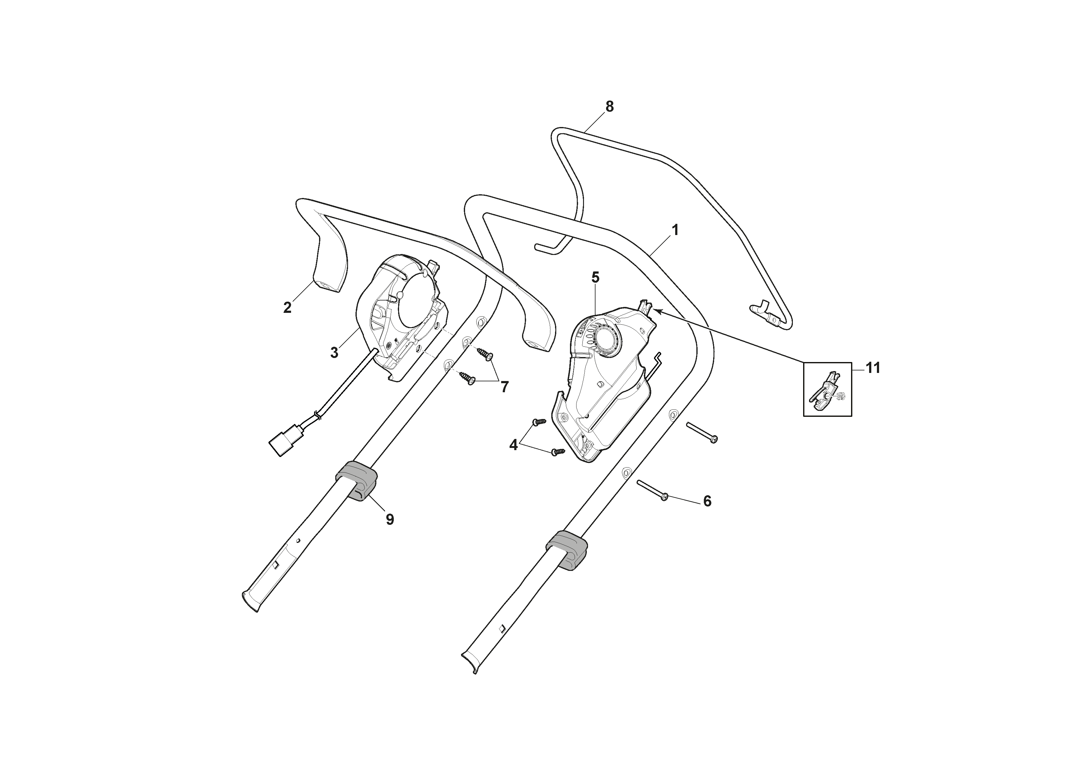 Handle, Upper Part