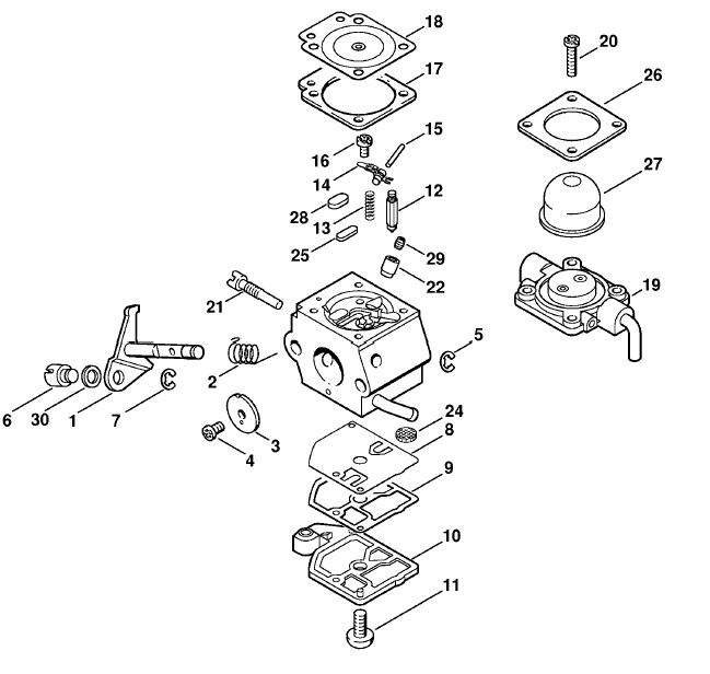 Carburetor C1QS53A