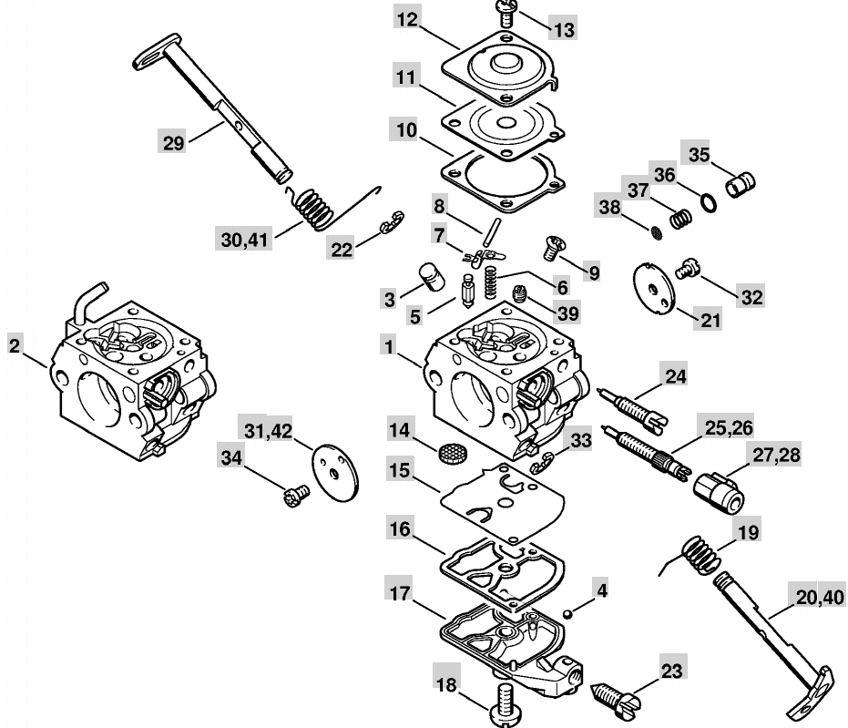 Carburetor C1Q-S84C C1Q-S85C