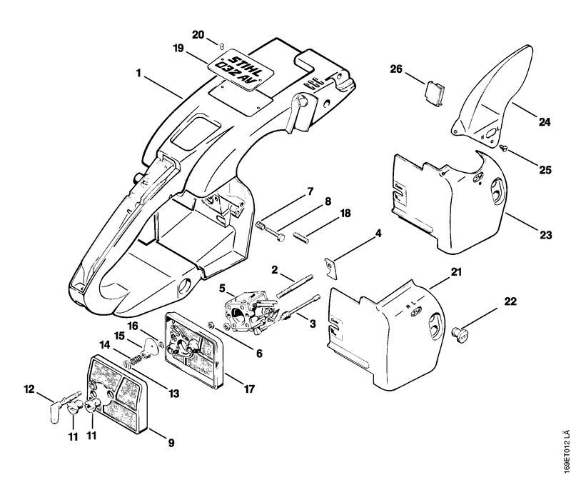 Handle Frame/Air Filter