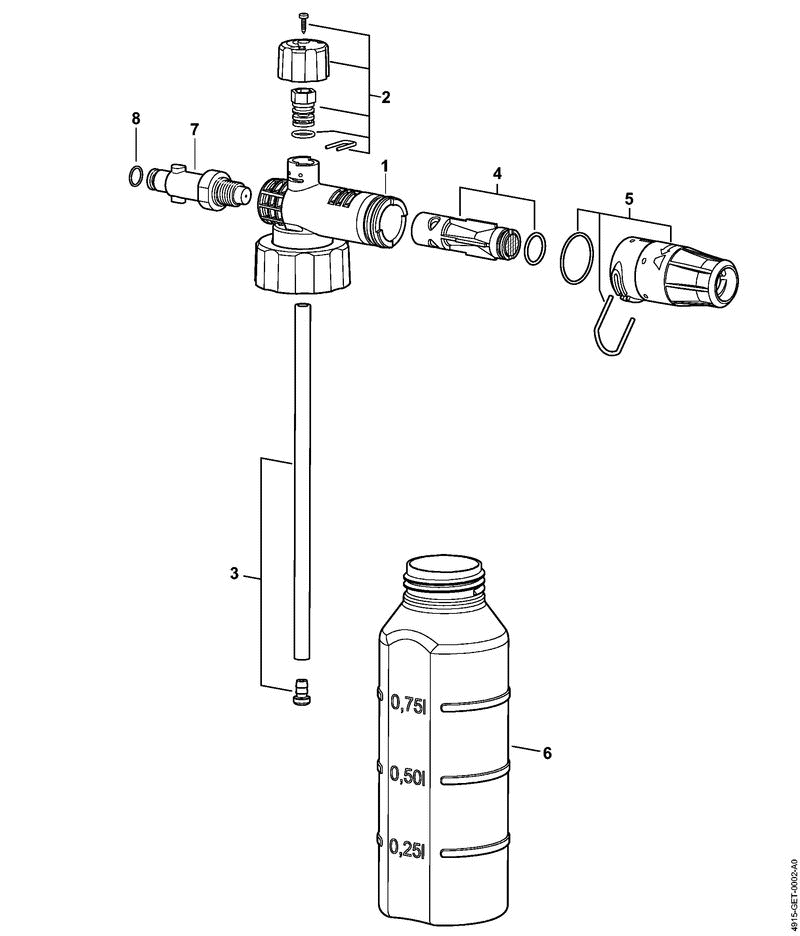 J FOAM NOZZLE
