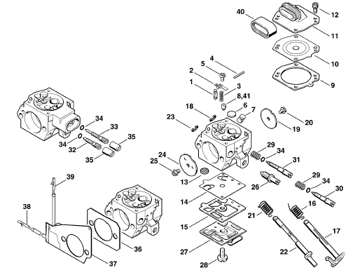 Carburetor HD-15B - HD-17A