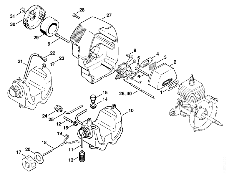 Muffler, Shroud