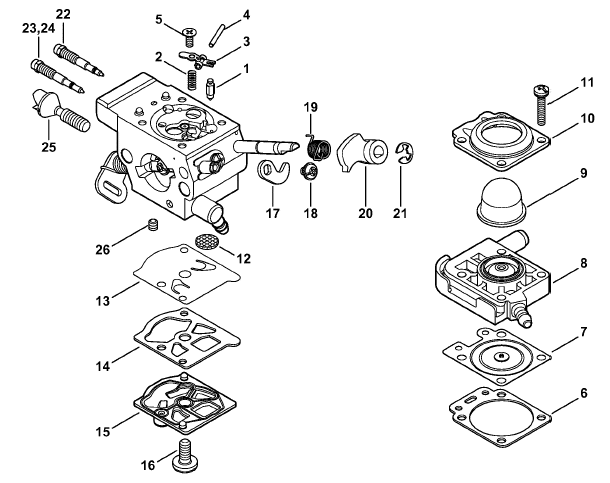 Carburetor WTF-5, WTF-6