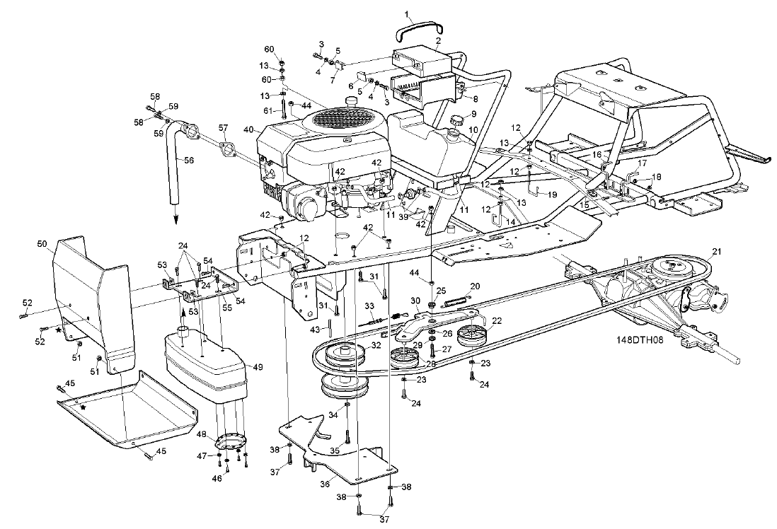 Engine Battery & Drive