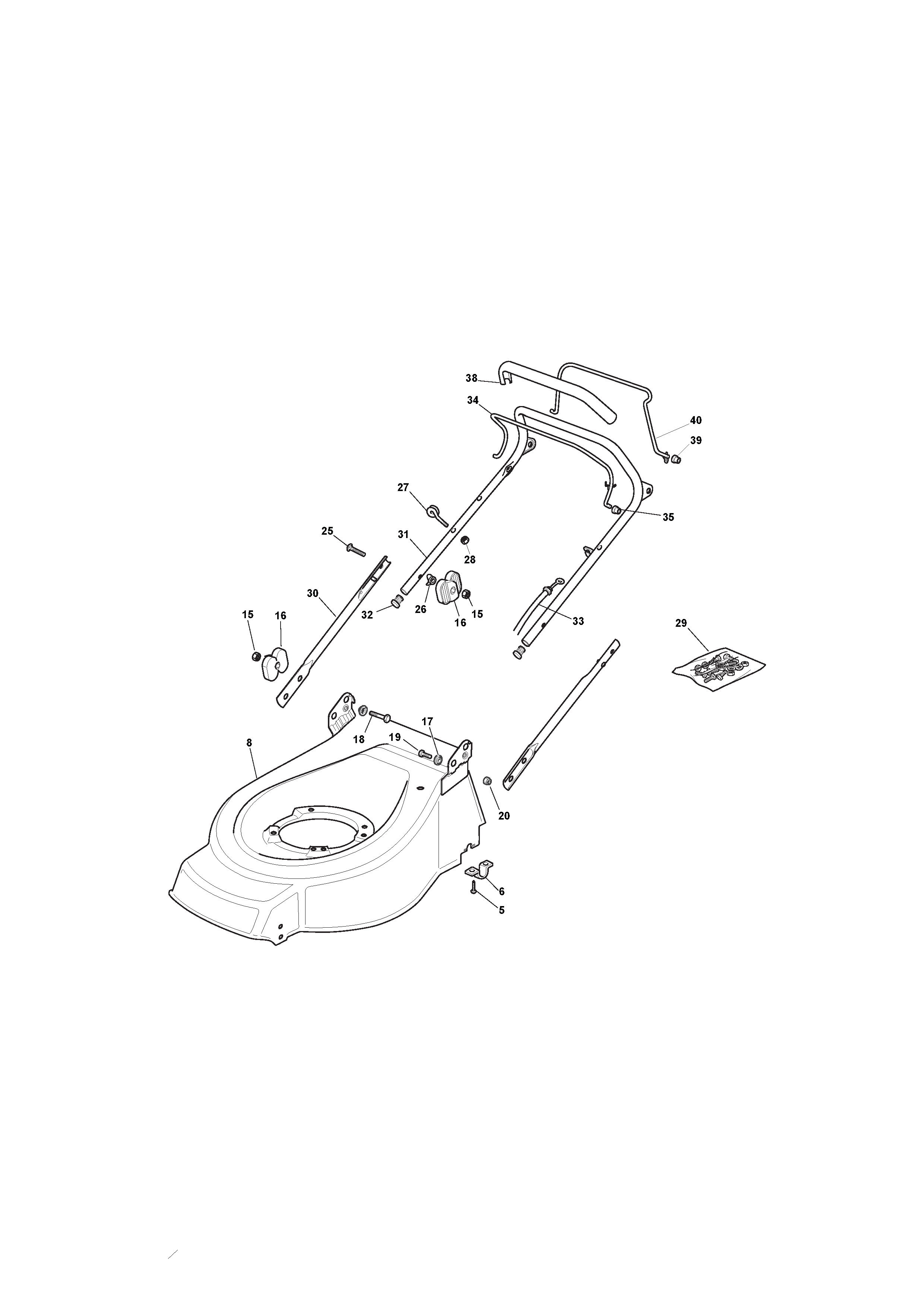 Handle, Upper Part