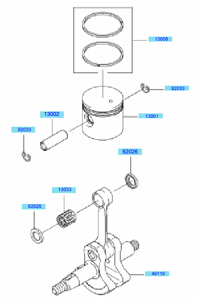 Piston & Crankshaft