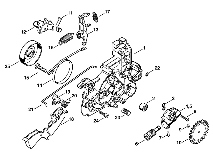 Gear housing