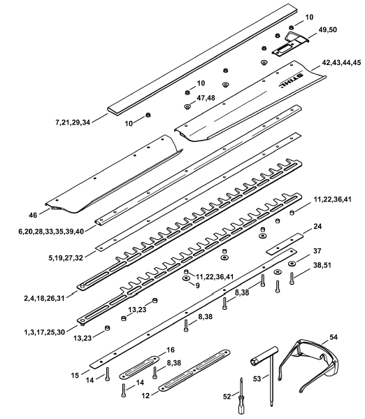 Cutter bar HS 86