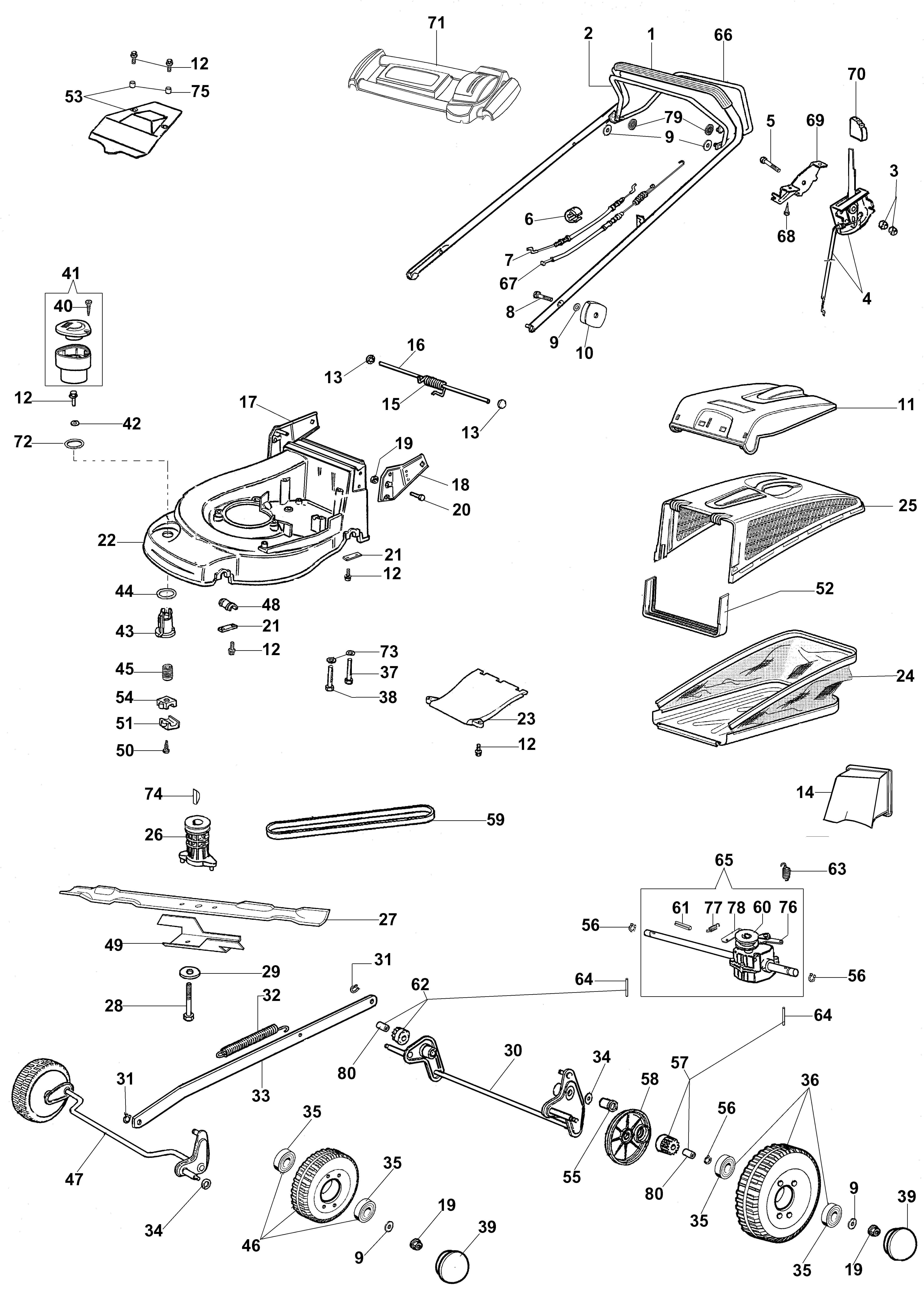 Illustrated parts list (Until May 2007)
