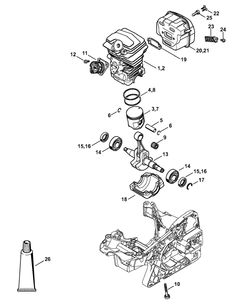 Cylinder & Muffler