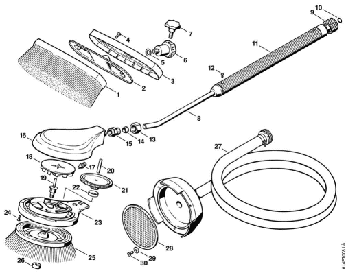 U-Washing brush
