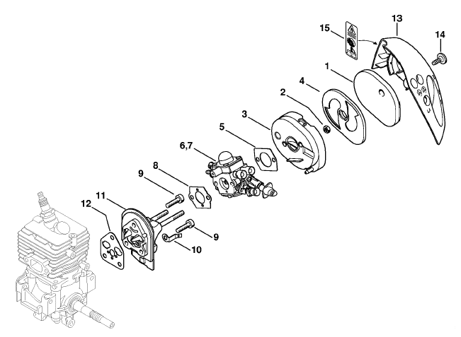 Air filter, Spacer flange