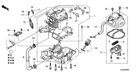CYLINDER BLOCK-CYLINDER HEAD