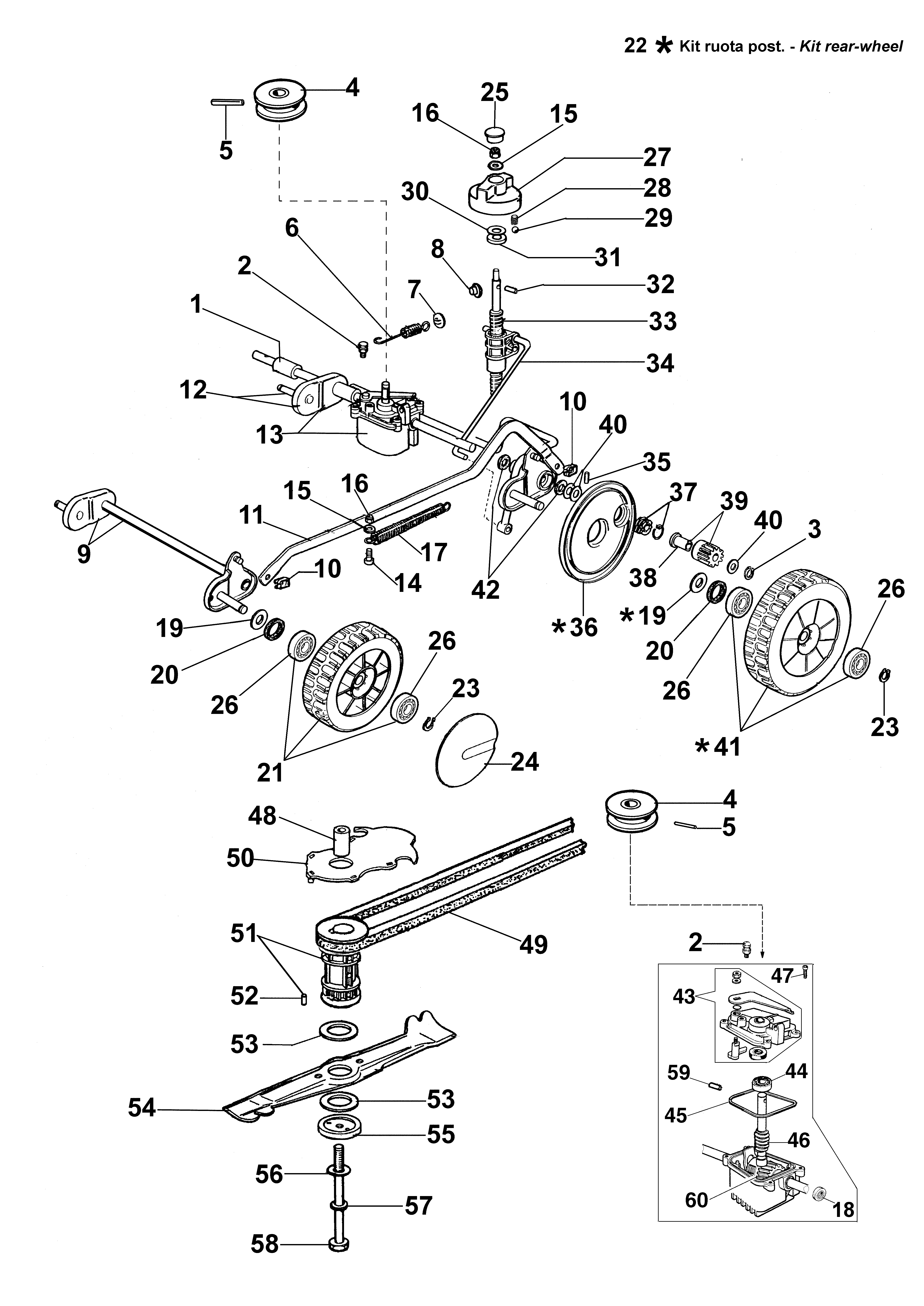 Axle assy