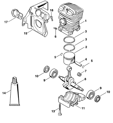 Cylinder MS 390
