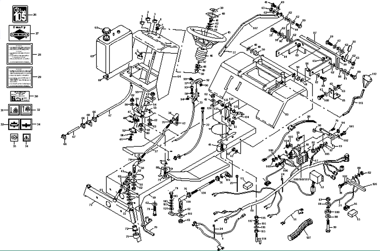 Steering, Gear Change and Electrical Controls – T1400, T1800 and T1600 Early