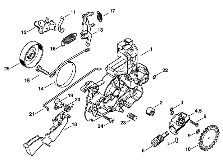Gear housing