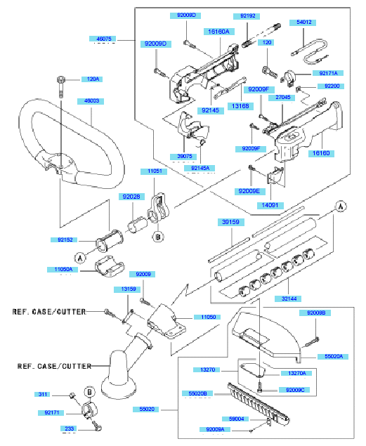 Pipe	 Handle & Guard