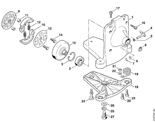 H-Clutch housing