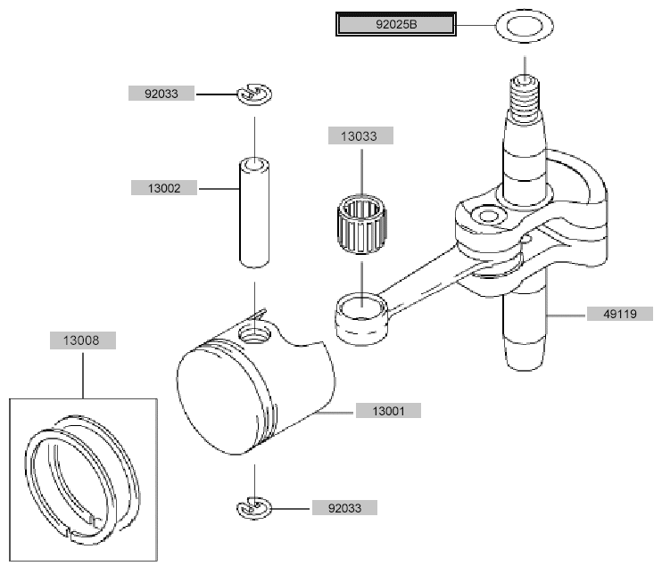 Piston - Crankshaft