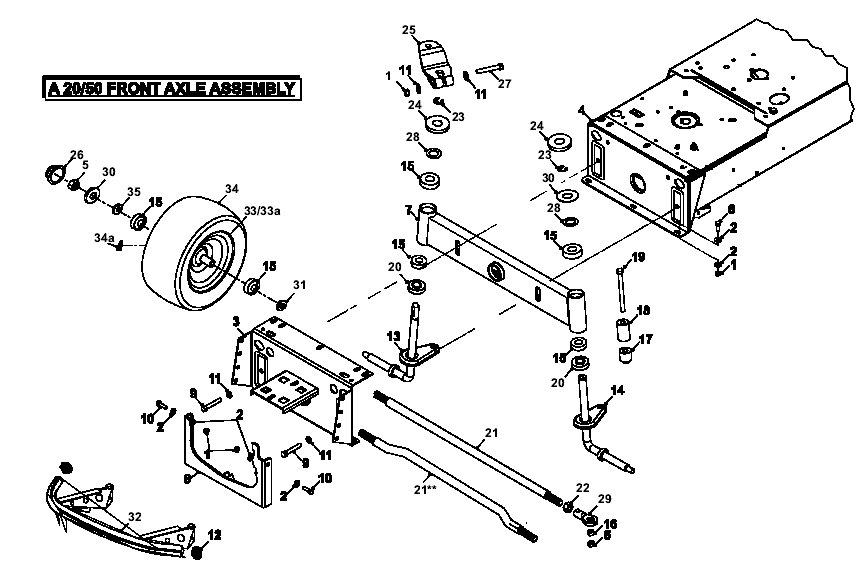 Front Axle Assembly
