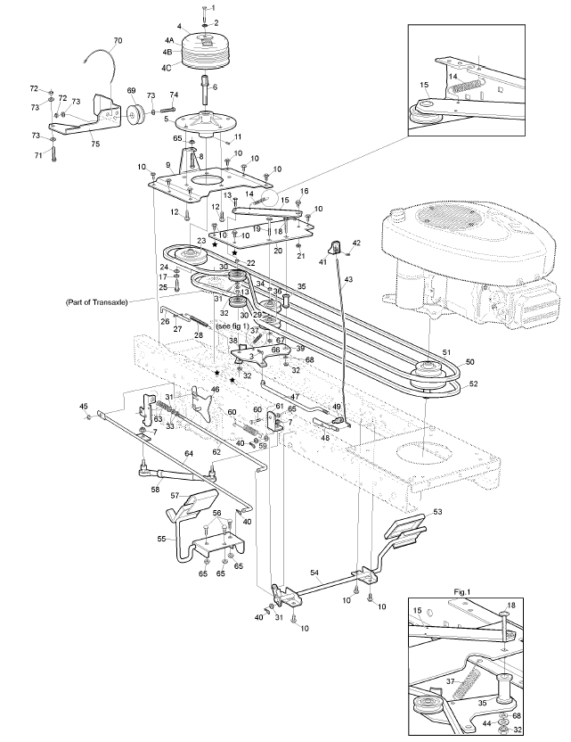Transmission Drive- Control Pedals