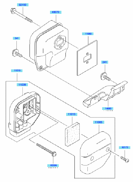 Air Filter & Muffler