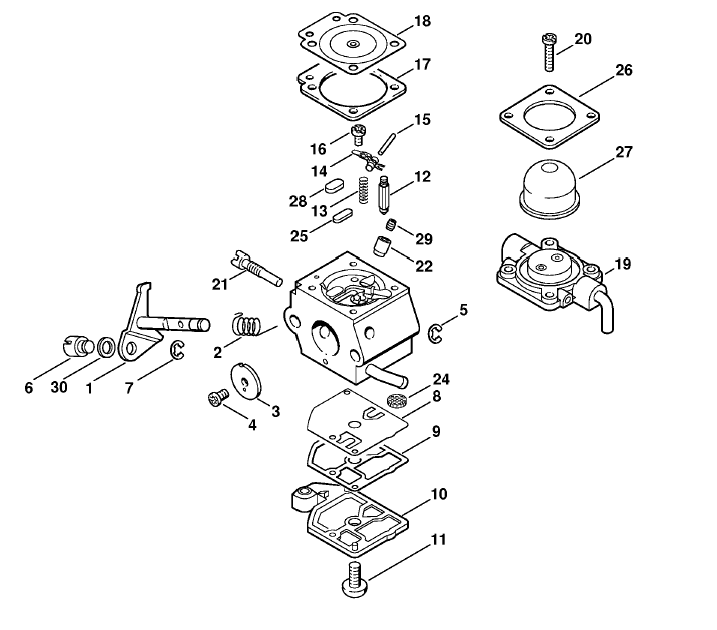Carburetor C1QS53A