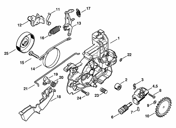 Gear housing