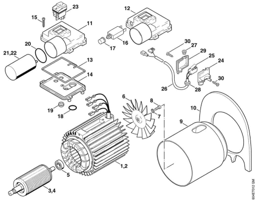 A-Electric motor