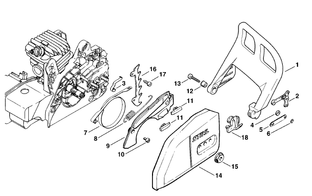Chain brake