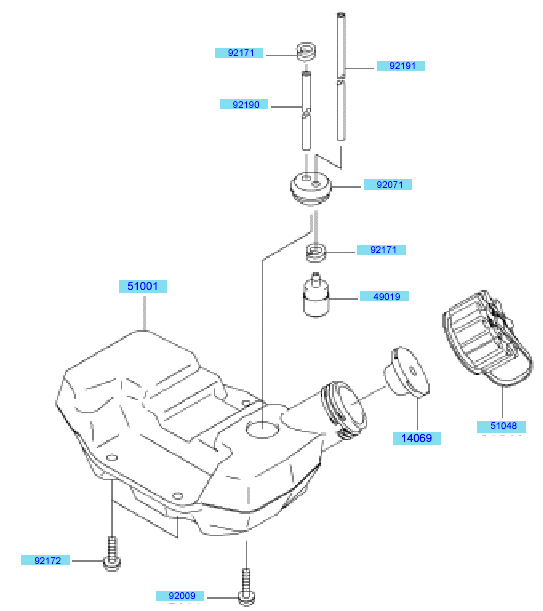 Fuel Tank/	 Fuel Valve