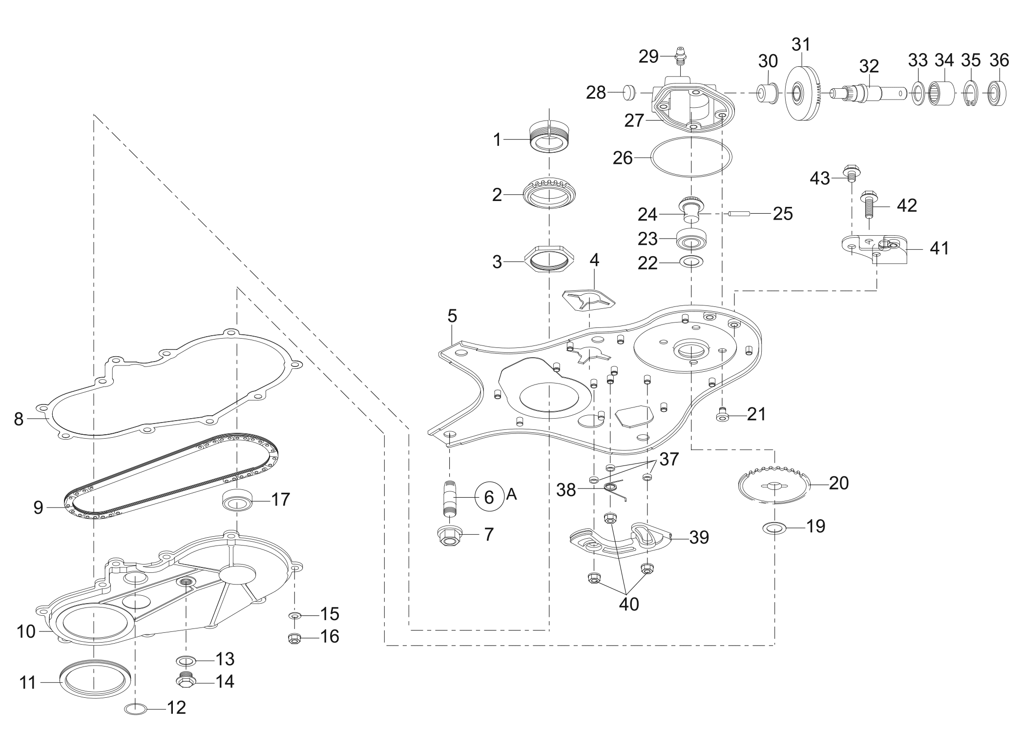 Shaft Drive Assy
