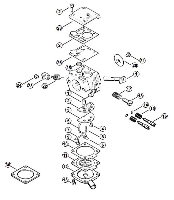 Carburetor Bing 48A125A