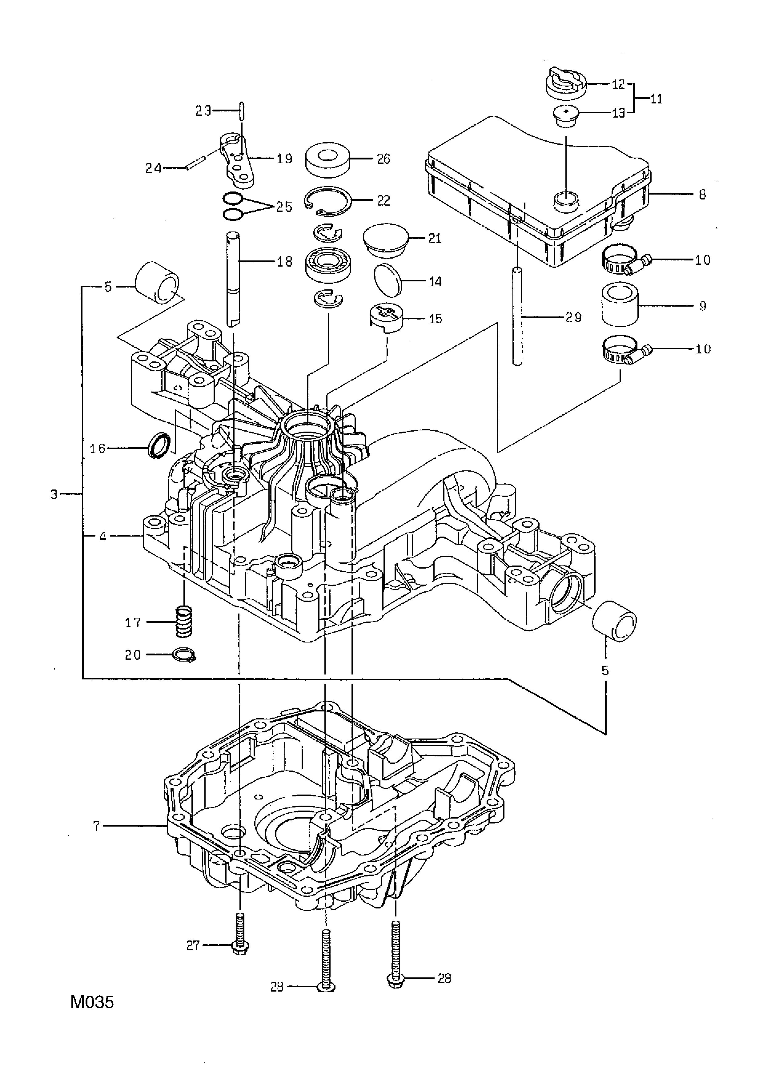 Kanzaki Transaxle K46 Transaxle Case
