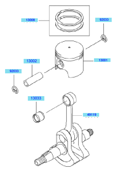 Piston/ Crankshaft