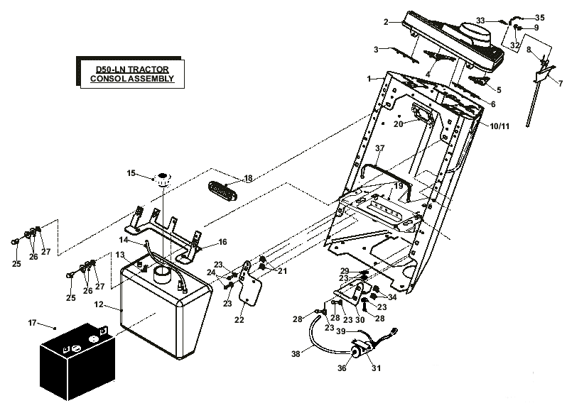 Consol Assembly