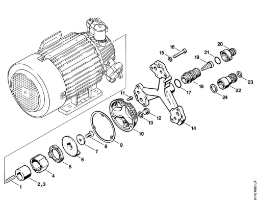 E-Pump housing