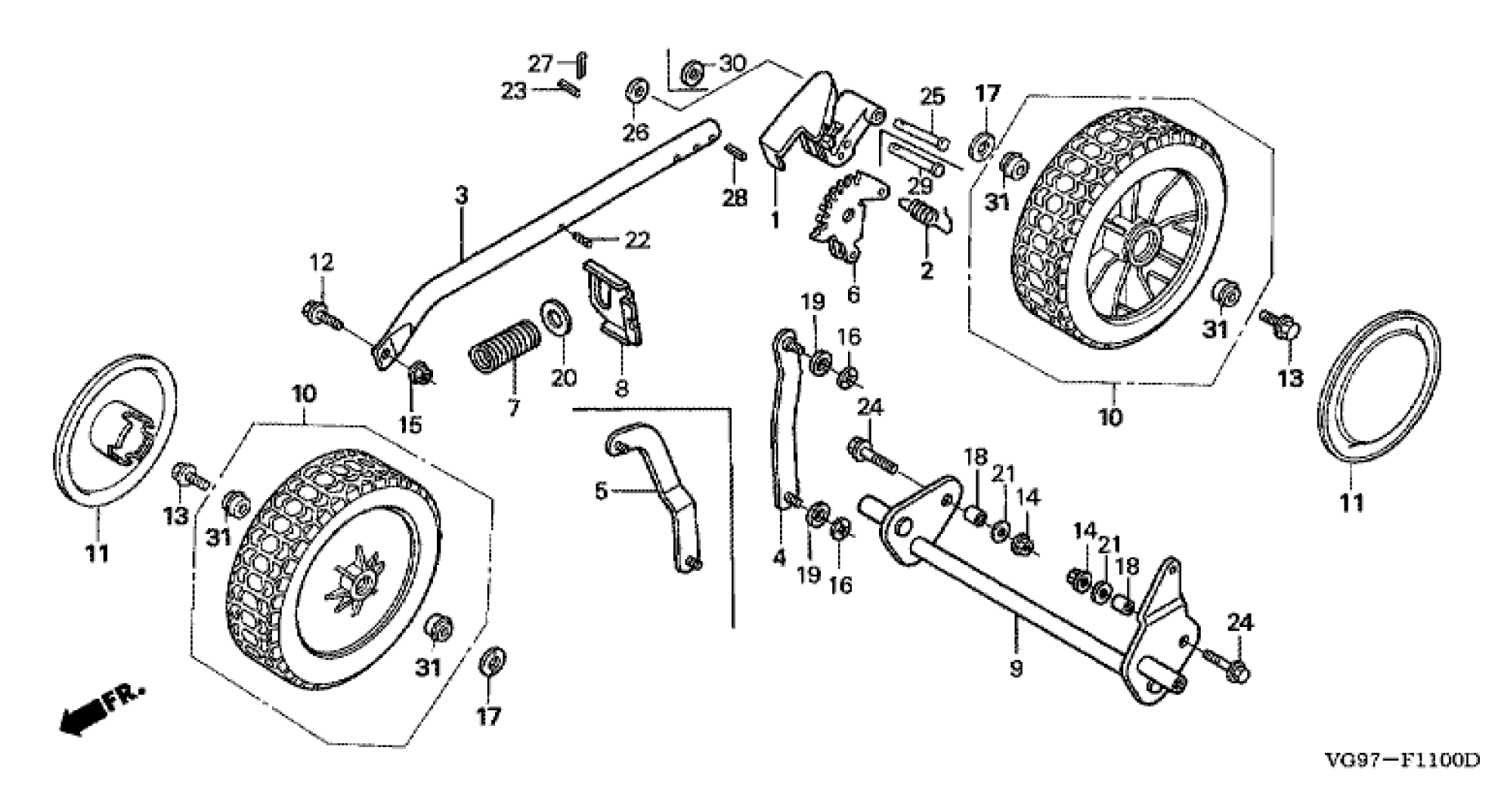 WHEEL & HEIGHT ADJUSTER