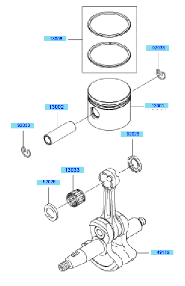 Piston & Crankshaft