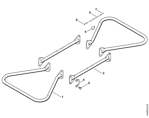 J-Handle frame