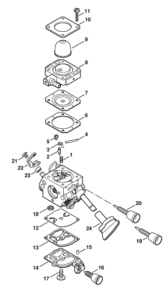 Carburetor C1M-S151C BR