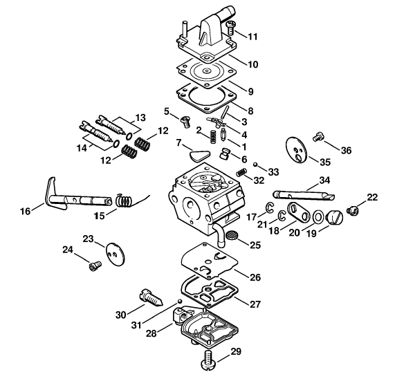Carburetor C1QS33B (19.1998)