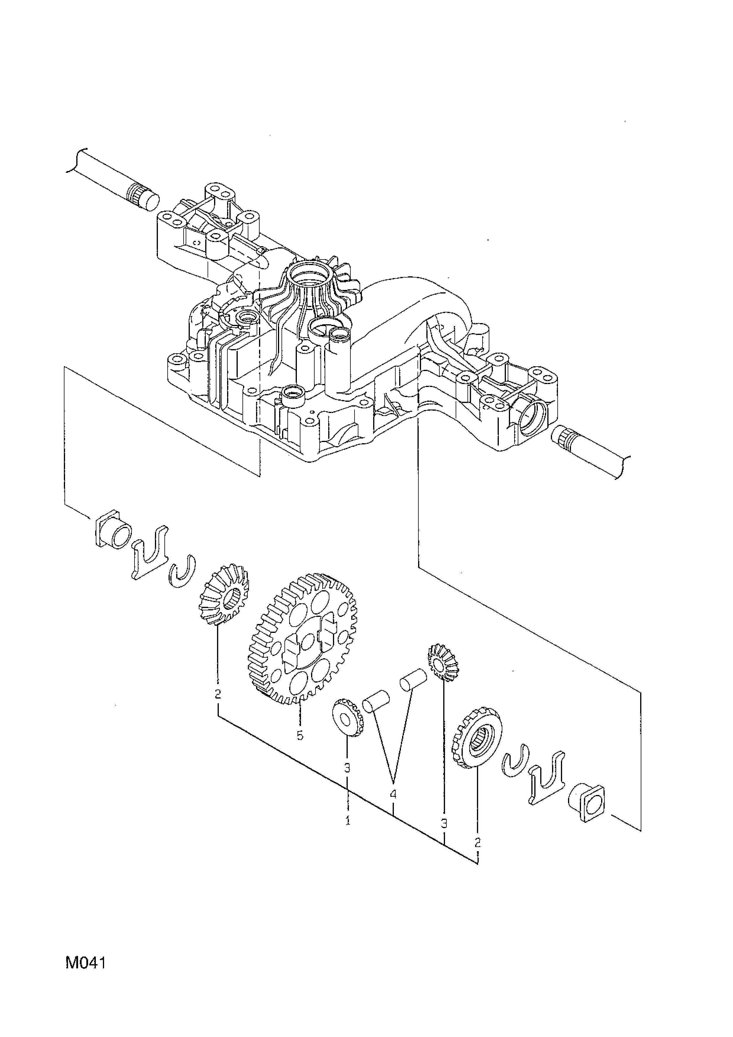 Kanzaki Transaxle K46 Differential Gear