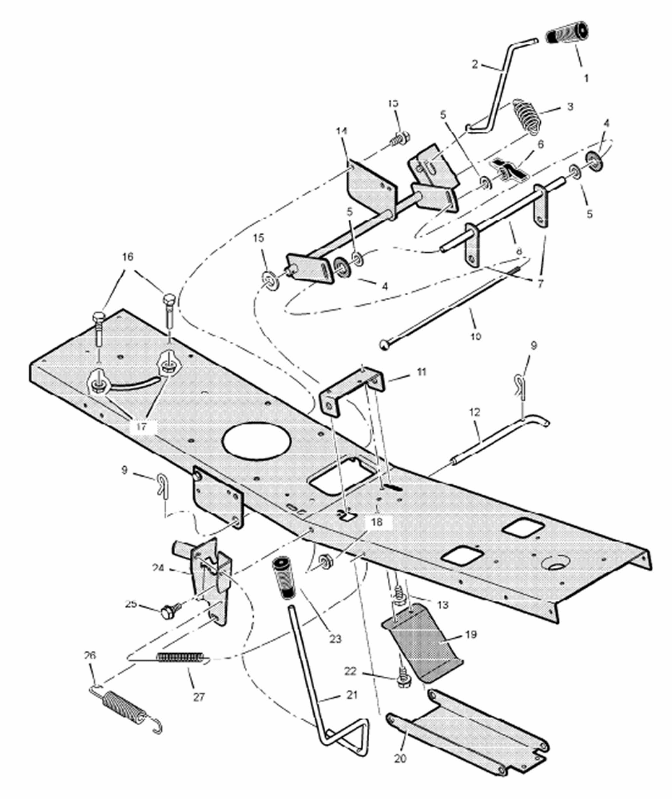 Mower Housing Suspension